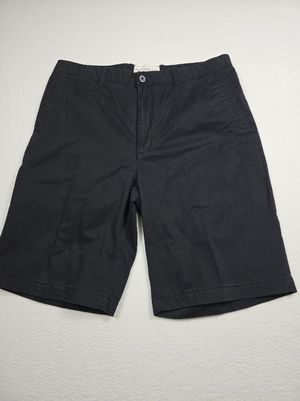 Perry Ellis Mens 36 Black Cotton Cargo Shorts